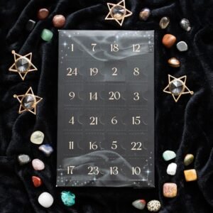 adventskalender 2025 24 Ăkta kristaller & stenar en magisk julgĂ„va!