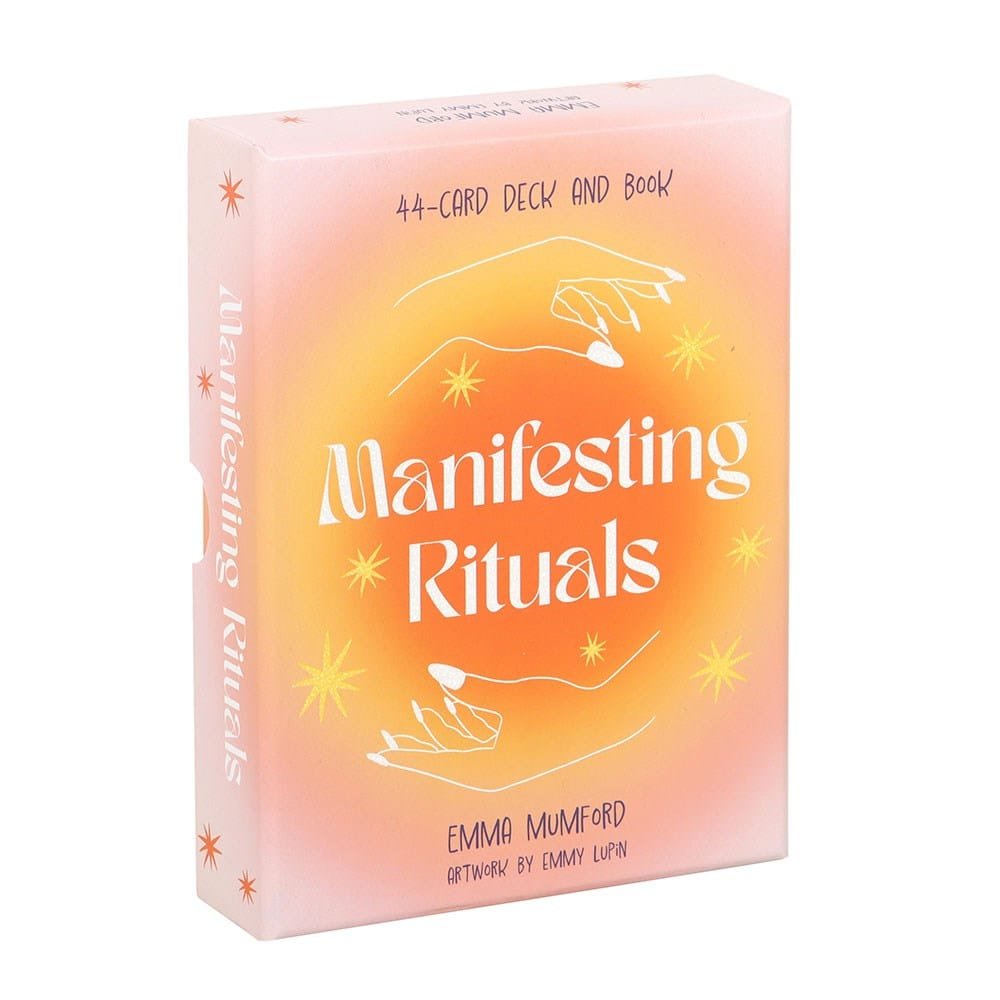 manifesting rituals orakelkort 44 kort & guidebok av emma mumford.