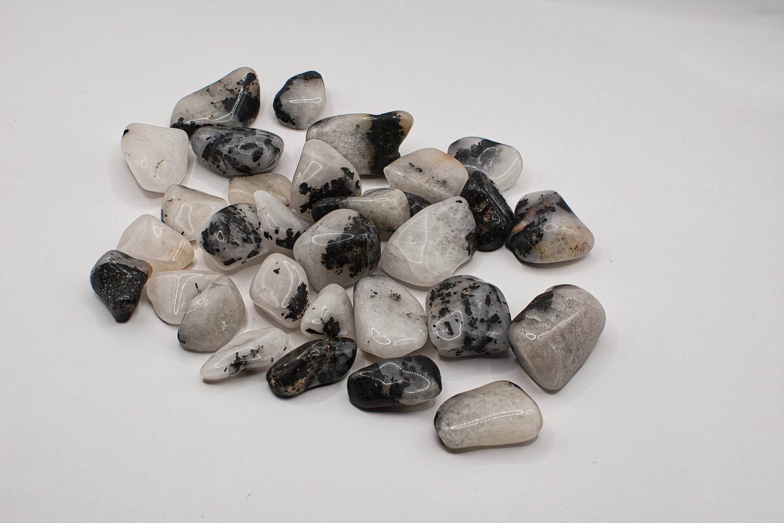 Turmalinkvarts svart & vit - Bild 3