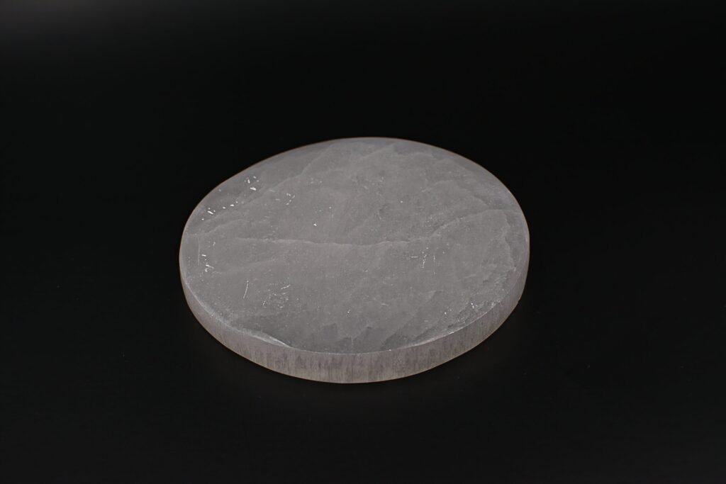 Laddningsplatta i Selenit (Rund, 10 cm)