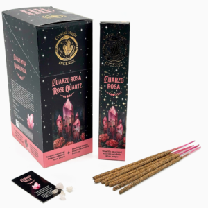 Rökelse Magi Kristaller Rosenkvarts 15gr